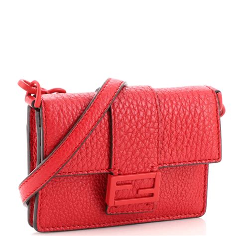 fendi flat baguette micr|Fendi baguette pouch.